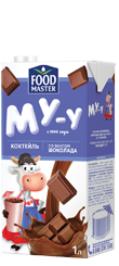 FoodMaster Молочный коктейль Му-у со вкусом шоколада 2,0% - компания FoodMaster