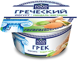 FoodMaster Греческий йогурт Миндаль-Фисташки 7,9% - компания FoodMaster