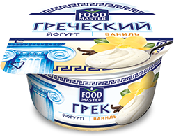 FoodMaster Греческий йогурт Ваниль – 7% - компания FoodMaster