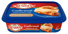 Сыр плавленый President Сливочный 45% - компания FoodMaster