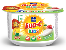 БИО-C KIDS ложковой йогурт  Яблоко-груша 2,5% - компания FoodMaster