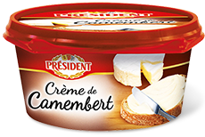 Сыр плавленый President Creme de Camembert  50% - компания FoodMaster