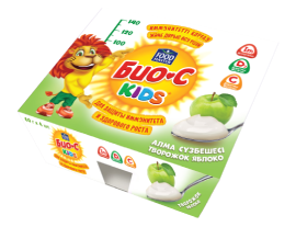 БИО-C KIDS творожок Яблоко 4,0% - компания FoodMaster