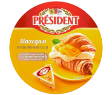Сыр плавленый President "Маасдам" 40% - компания FoodMaster