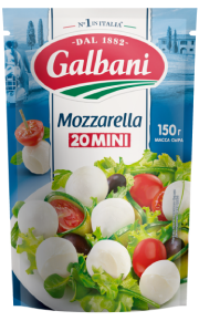 Сыр Galbani Моцарелла Мини 45% - компания FoodMaster