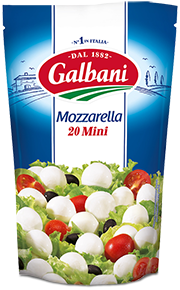 Сыр Galbani Моцарелла Мини 45% - компания FoodMaster