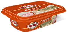 Сыр плавленый President с ветчиной 45% - компания FoodMaster