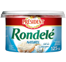 Сыр свежий President Ронделе 70% - компания FoodMaster