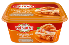 Сыр плавленый President с запечённой курицей 45% - компания FoodMaster