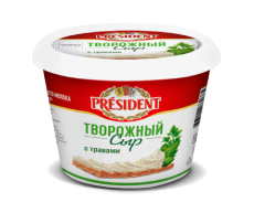 Творожный сыр President - компания FoodMaster